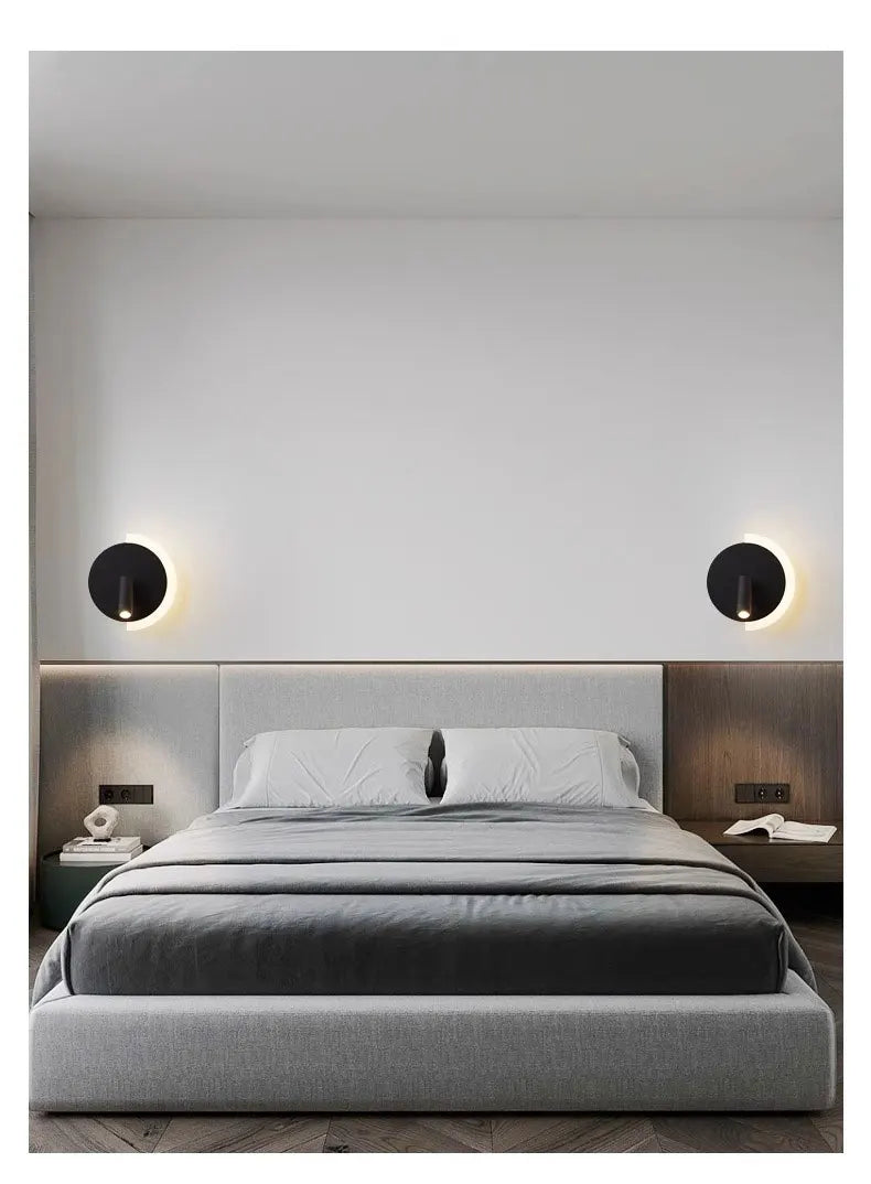 Modern Led Wall Lamp Spotlight Living Room Bedroom Reading Lighting Sconce Wall Light Stair Lamp Corridor Aisle Decor Lighting