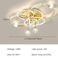 Modern Light Luxury Master Bedroom Pendant Lamp LED Creative Restaurant Lamp Villa Bedroom Interior Decoration Lighting Fixtures