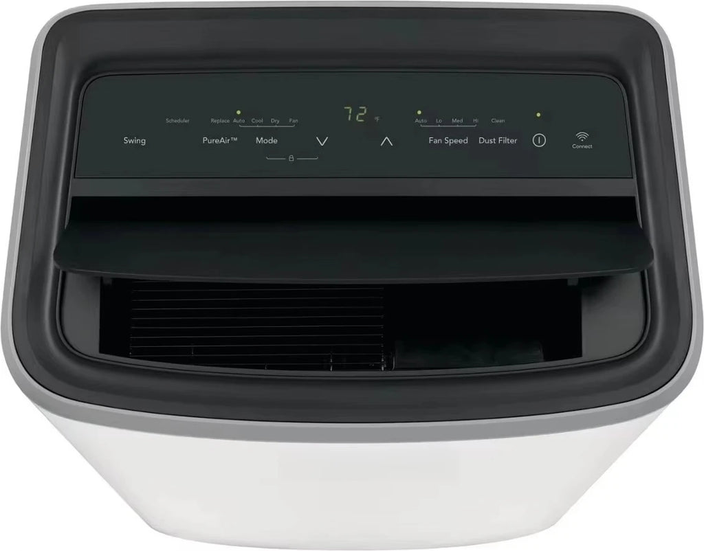 Portable Air Conditioner 9000BTU, R32 Strong Cooling, Fan Dehumidifier, Ionizer, Multi-Speed, Compact Efficient, Home Office Use