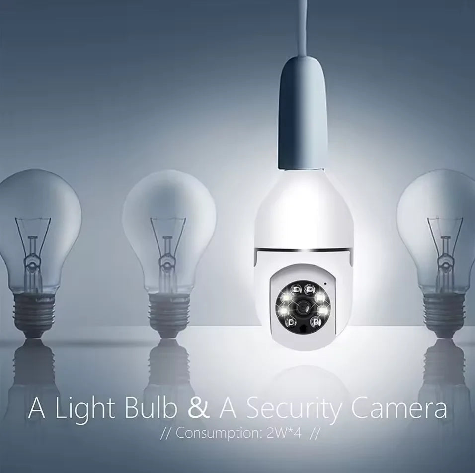 Smart Wireless Security Camera 2.4GHz WiFi, Plug & Play No Installation, Indoor Outdoor, Pet Monitoring for Home Travel Rental,
