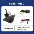 AHD 4K CCD 180 Degree Fisheye Lens Car Rear Side Front View Camera HD Wide Angle Reversing Backup Camera Night Vision Waterproof