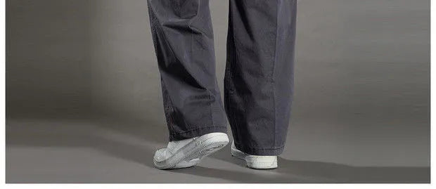 95%Cotton Men's Cargo Pants Summer Work Wear Spring New In Large Size Casual Climbing Joggers Sweatpants Hombre Autumn Trousers