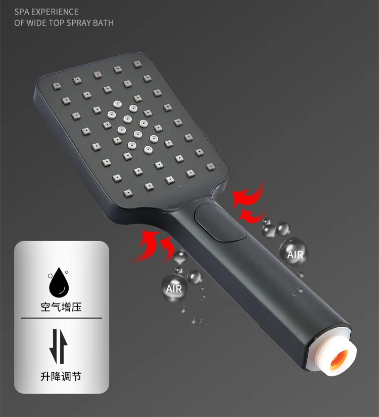 Hot Cold Bathroom Shower Set 12 Inch Rain Shower Head Quality Brass Bathroom Mixer Faucet Black Gold Thermostatic Shower System