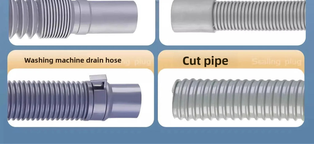 Sink Plug Sewer Pipe Sealing Ring Water Plug Floor Drain Shower Stopper Bathroom Accessories 70-75mm Silicone Drains Kitchen