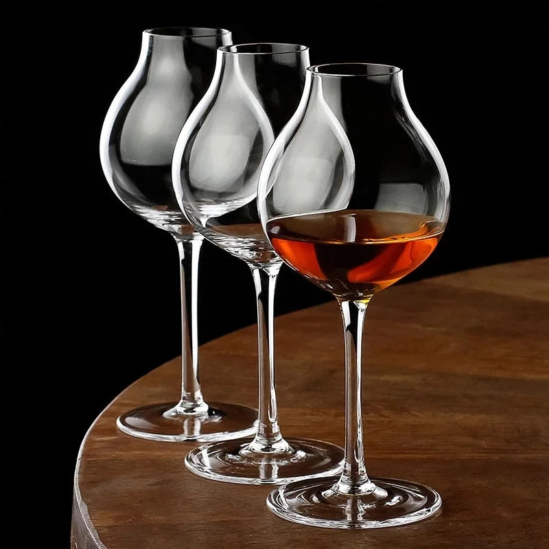 2Pcs Professional Blender's Whiskey Copita Nosing Glass,Tulip Bud,Whisky Crystal,XO Chivas Regal Goblet Cup,Wine Serving Glasses