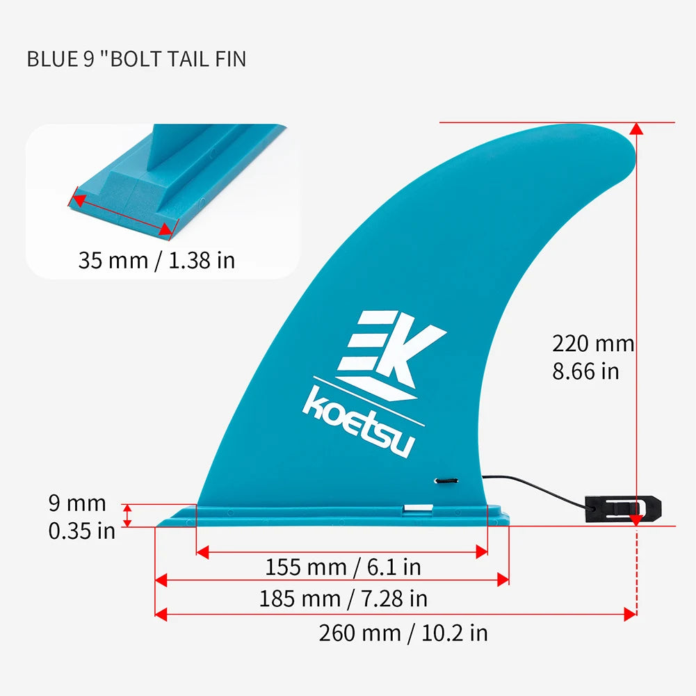 1pc SUP board Accessories SUP Fin Stand Up/Paddle/Inflatable Board Surfboard Central Fin Water Sport for Long Board Surfboard