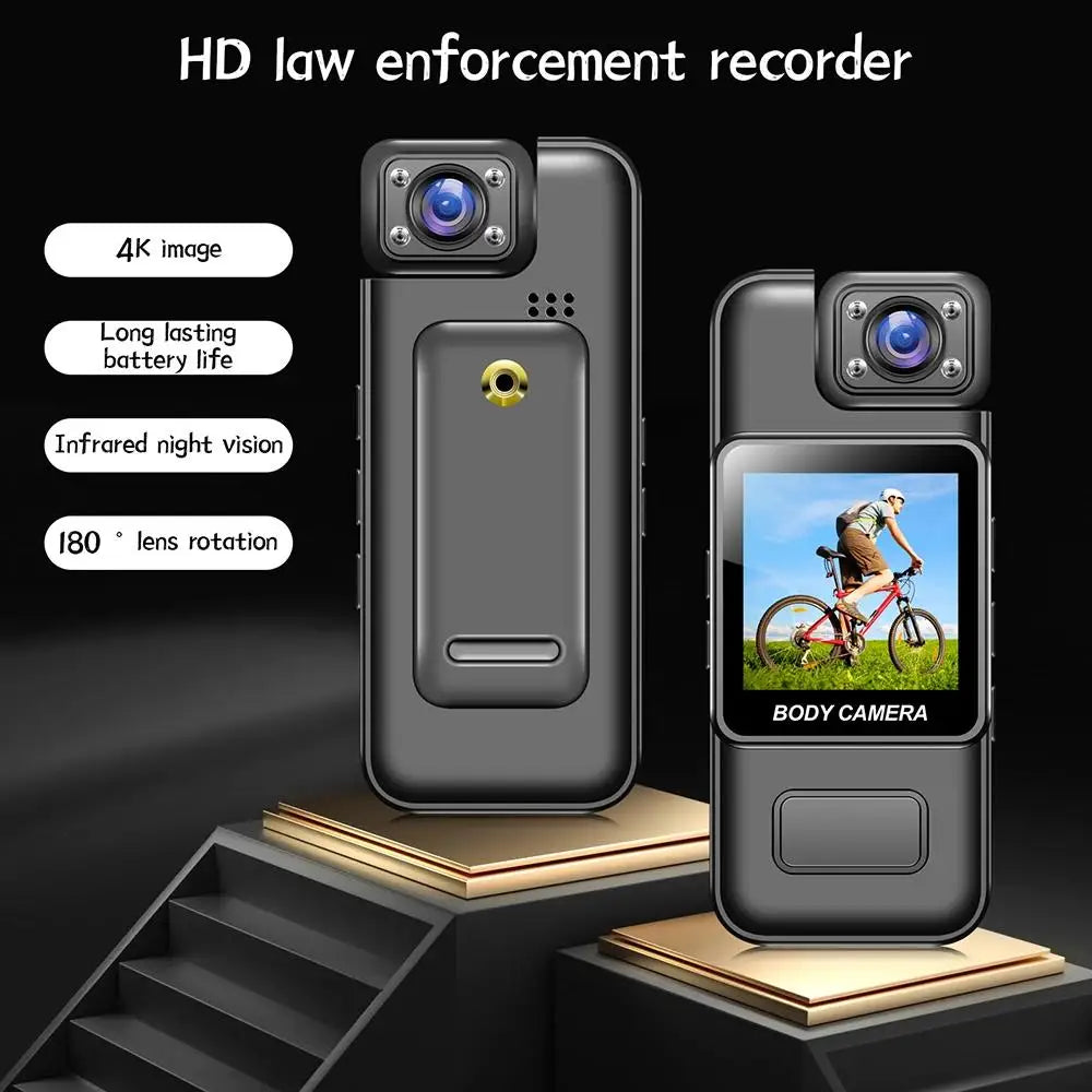 Digital Camera Mini WiF 4K 2K 1080P HD Portable Video Recorder Body Cam Infrared Night Vision Police/Bike Camcorder Sports DV