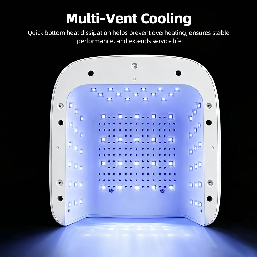 Comeuv Nail Lamp Single Toe Single Finger Gel Nail Curing Lamp Full Hand Fast Drying LED Light Nail Dryer Auto Sensor Dual Lamp