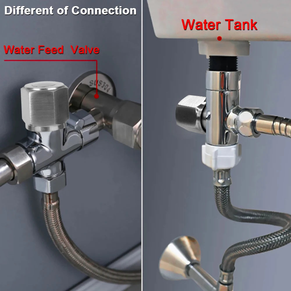 Bidet sprayer set For toilet shower head For Bathroom hand sprayer Handheld self cleaning Hand Bidet faucet Stainless Steel