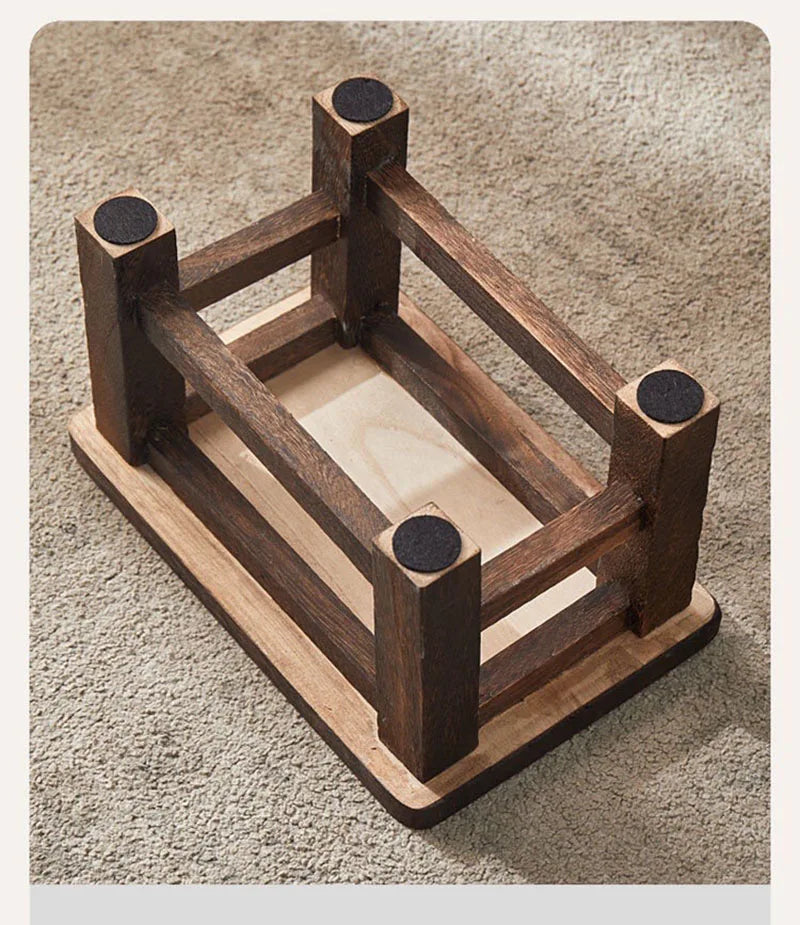 Modern Minimalism Solid Wood Small Stool Household Adult Living Room Shoe Changing Stools Children's Small Bench Muebles