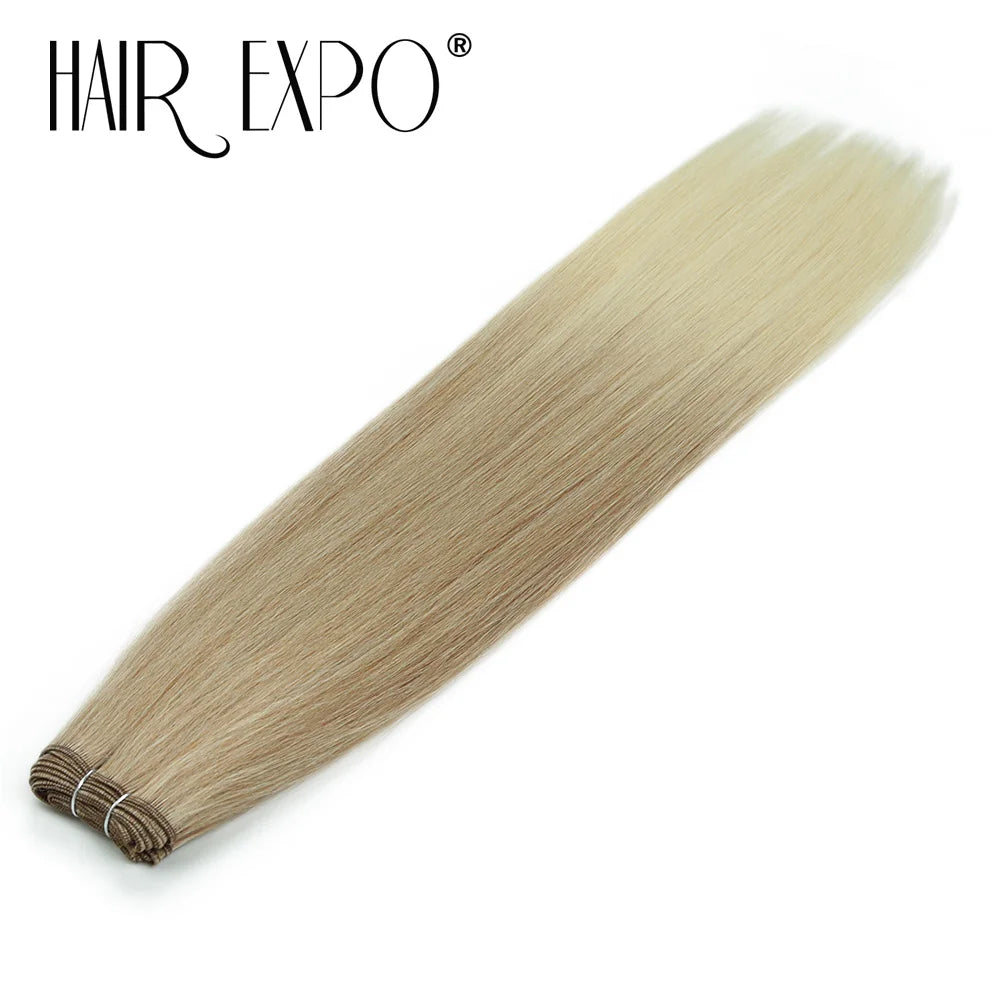 26" Bio Straight Hair Bundles Natural Soft Heat Resistant Fiber Synthetic Fiber Hair Extensions Protein Straight Hair Weave