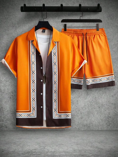 Summer Men's casual beach outfit