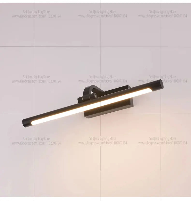 Modern LED Picture Light 180° Rotatable Wall Mounted Sconce For Painting Artwork Gallery Bathroom Mirror Vanity Lighting Fixture