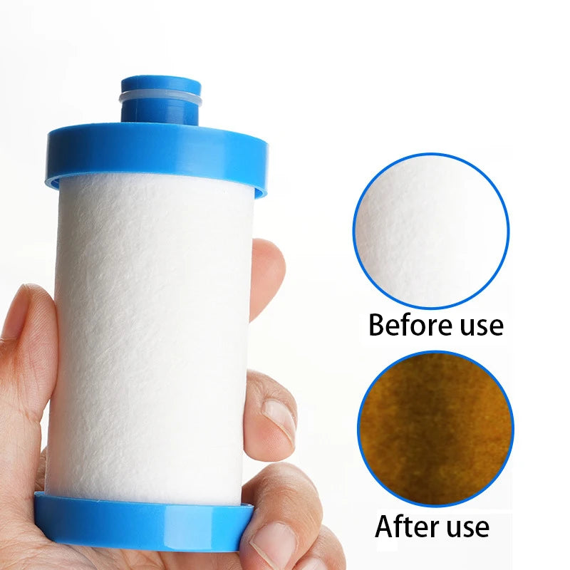 Purifier Output Universal Water Pipe Filter Pp Cotton Shower Bath Sprayer Strainer Faucet Filter Water Heater Kitchen Bathroom