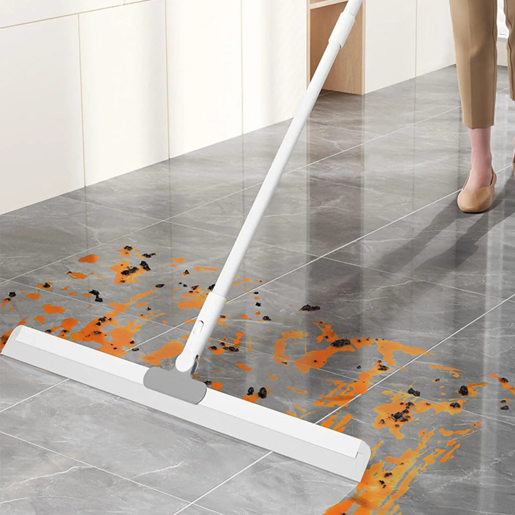 35/45/55cm Silicone Wiper Scraper Broom Glass Wiper Floor Mop Household Bathroom Sweeping Water Silicone Scraper Broom