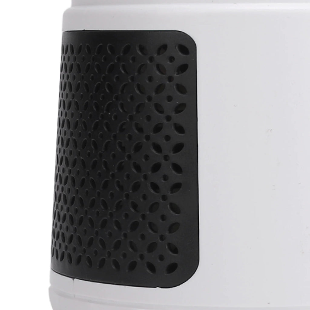 Desk Fan Powerful Airflow Energy Efficient 6 Speeds Wind Turbocharged Quiet Portable Bladeless Fan with Power Display for Home