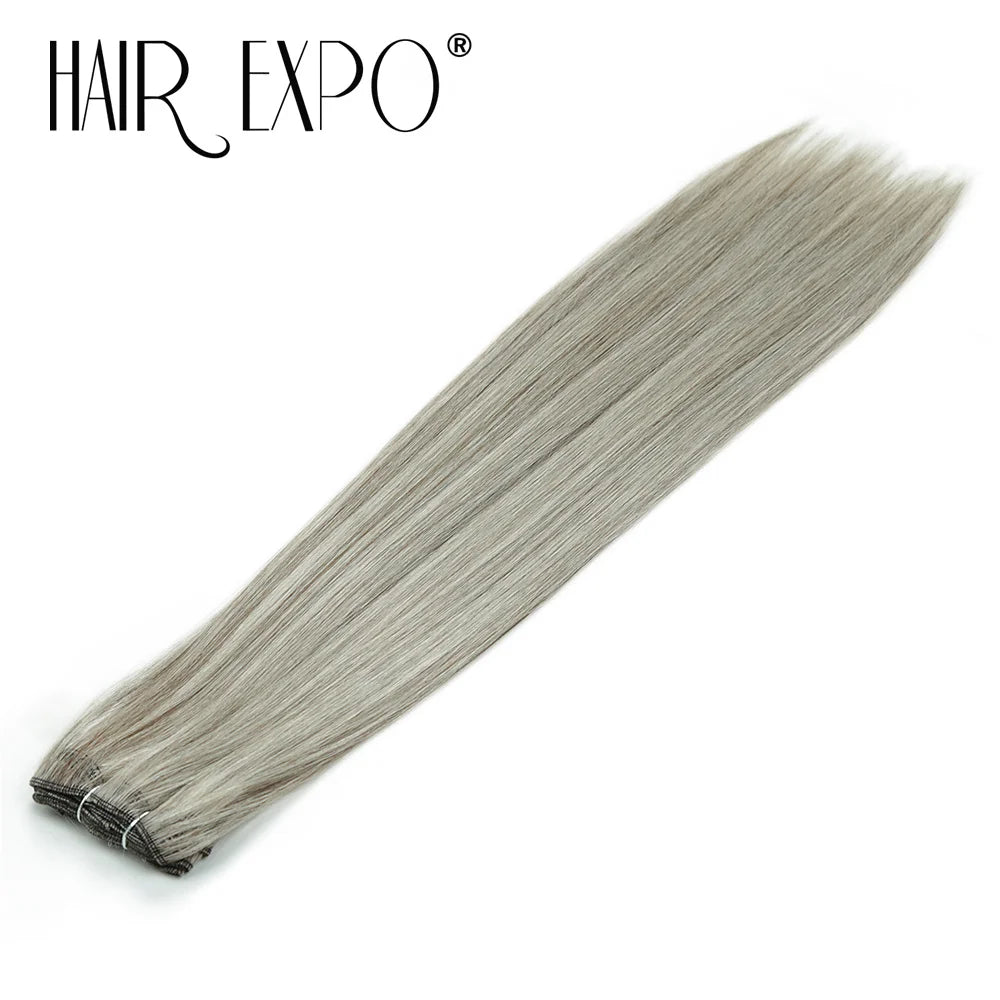26" Bio Straight Hair Bundles Natural Soft Heat Resistant Fiber Synthetic Fiber Hair Extensions Protein Straight Hair Weave