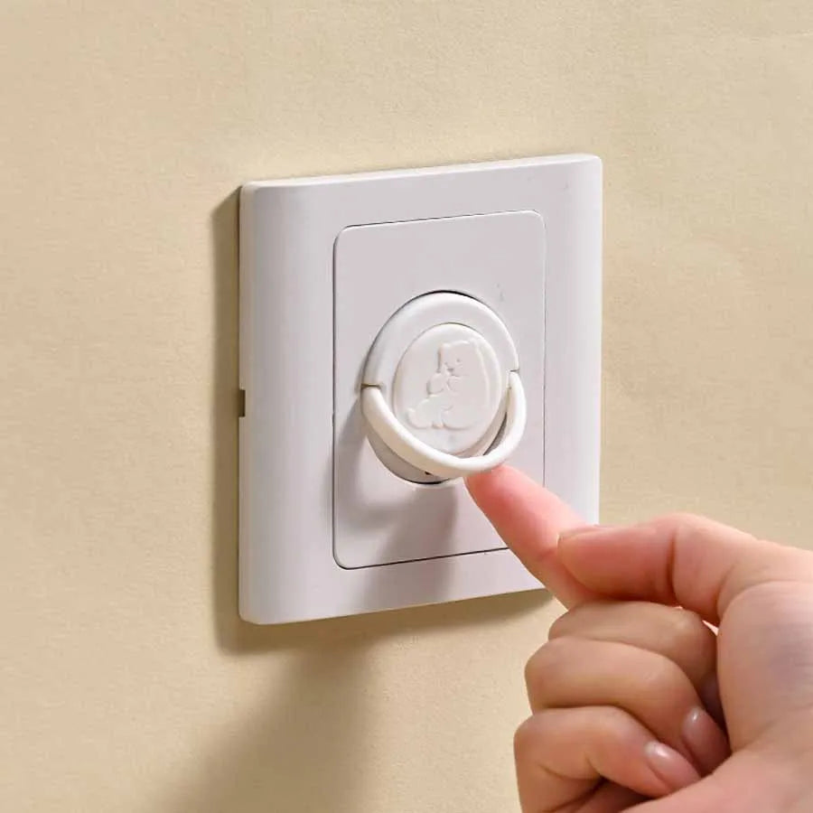 5/10pcs Baby Electrical Safety Socket Protective Cover European Standard Anti-electric Shock Socket Cover Baby Safe Protection