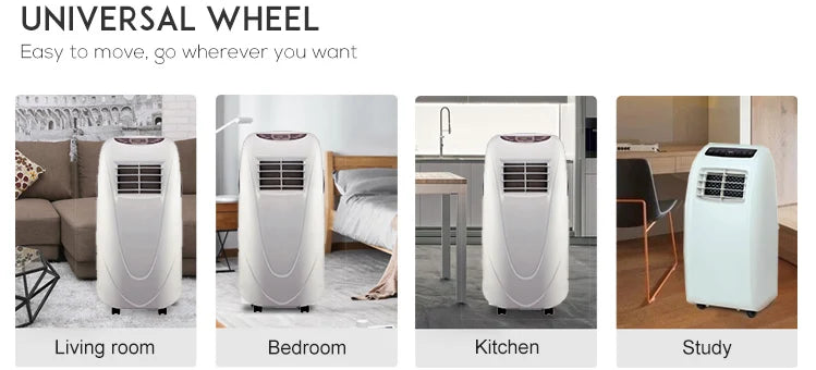 Manufacturer 5000 7000 9000 12000 18000 Btu Cooling Floor Standing Air Conditioners Stand Smart Mobile Portable Air Conditioner
