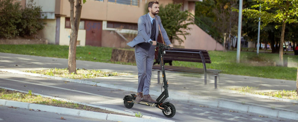 Electric Scooter 1500W Motor for Adults, 48V Battery, 40mph Max Speed, Up to 45 Miles Range, 10 Inch Tires