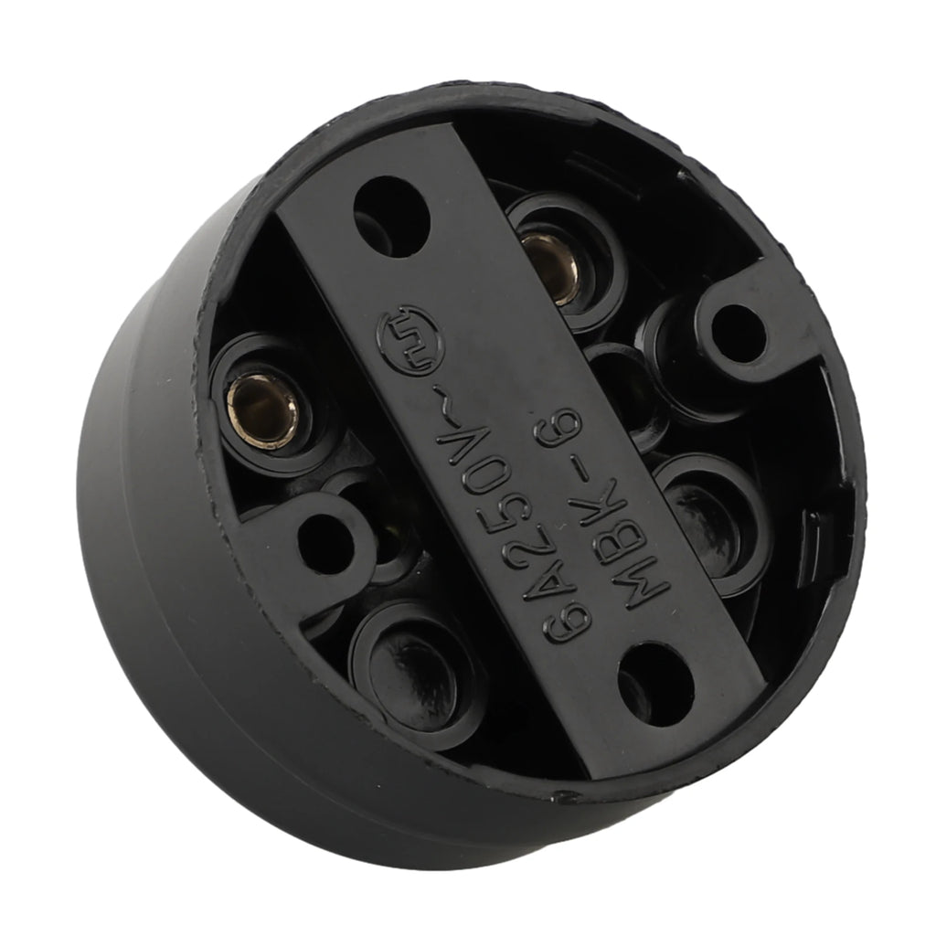 Single Control Switch Round Wall Mounted Easy Install Household Light Switch Retro Retro Style 1PC High Quality