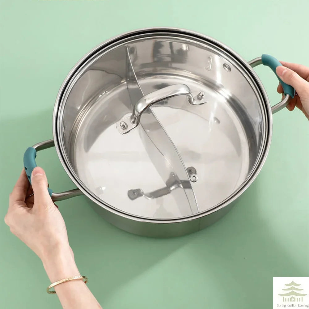 2Pcs Silicone Pan Handle Cover Heat Insulation Assist Handle Holder Grip Sleeve Kitchen Gadgets