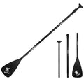3-Piece Detachable SUP Paddle Adjustable Length Stand Up Paddleboard Paddles Aluminum Alloy SUP Surfpaddle for Canoe Kayaking