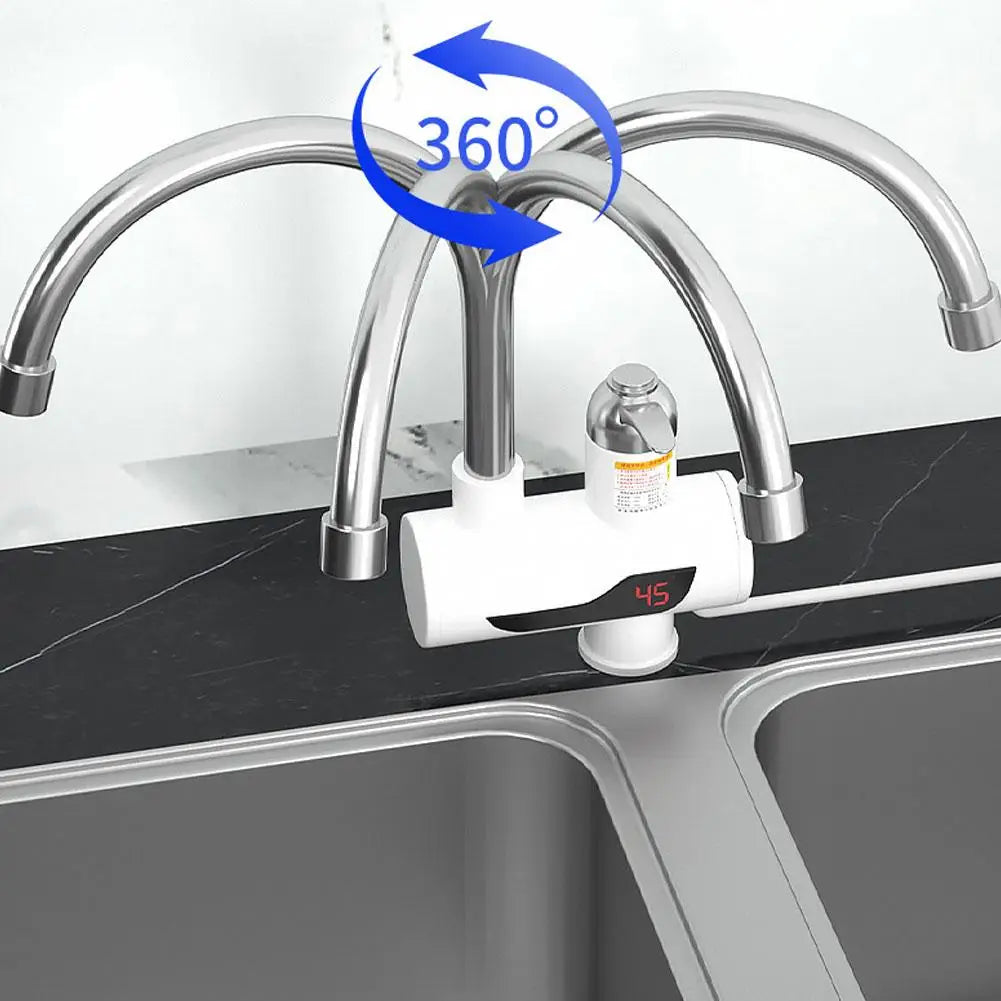 Quick Heating Tap Water Heater Instant Heating Water Heater Kitchen Hot Water Faucet Heater 220V Heating Faucet