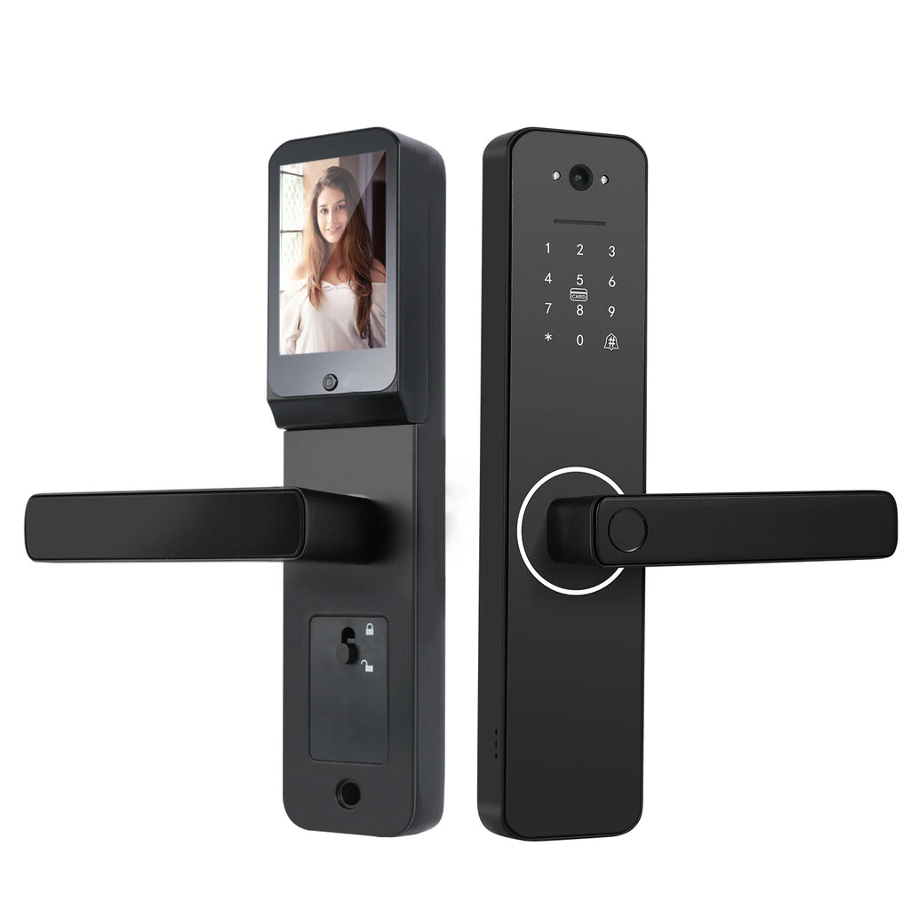 DSKDFTY Tuya wifi Smart Door Lock Digital Electronic Lock Remote APP Fingerprint Password RFID Unlock For Home house