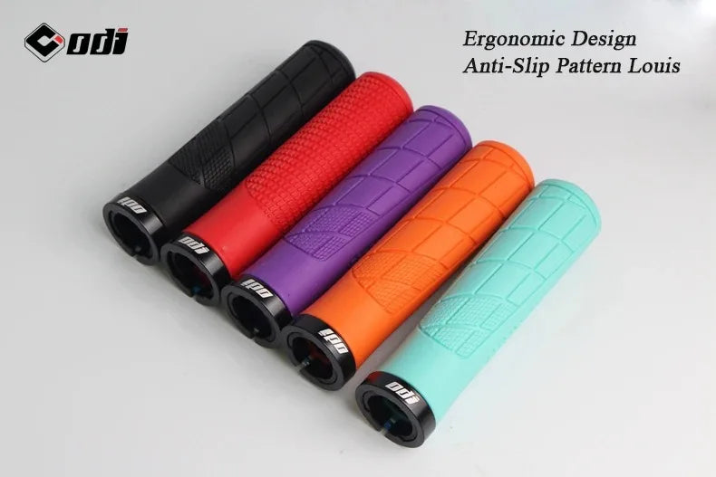 ODI Bicycle Grips Lock-on MTB Bike Handlebar Cover Anti-Slip Mountain Bike Folding Balance BMX DH Handle Grips Cycling Parts