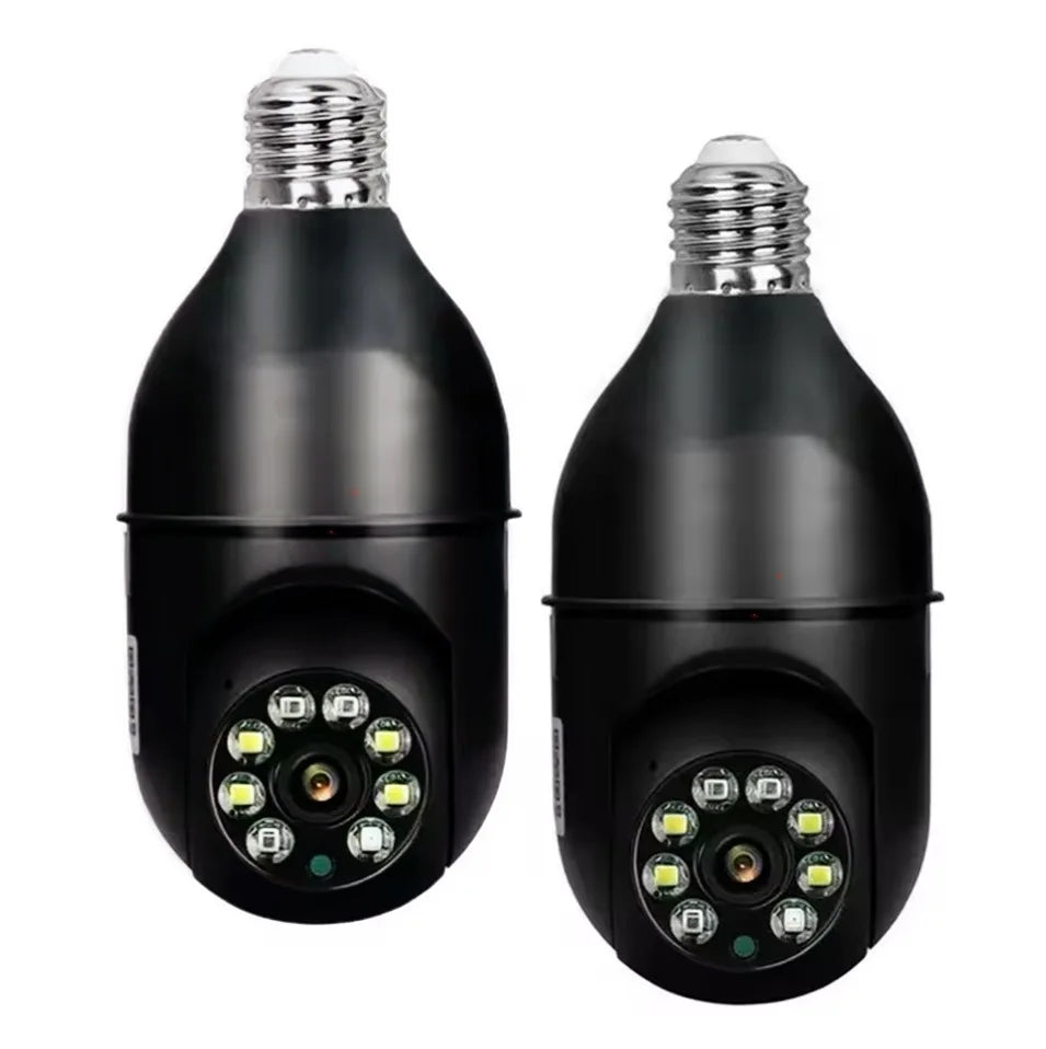 Smart Wireless Security Camera 2.4GHz WiFi, Plug & Play No Installation, Indoor Outdoor, Pet Monitoring for Home Travel Rental,