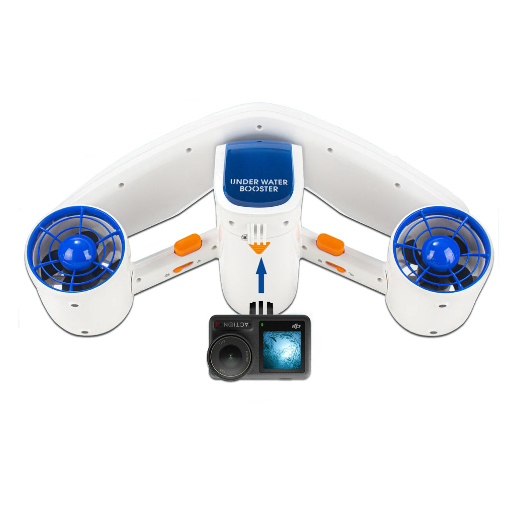 Underwater Scooter With 2.8-inch Display Screen Used for Water Sports, Swimming Pools, Diving, Snorkeling and Ocean Exploration