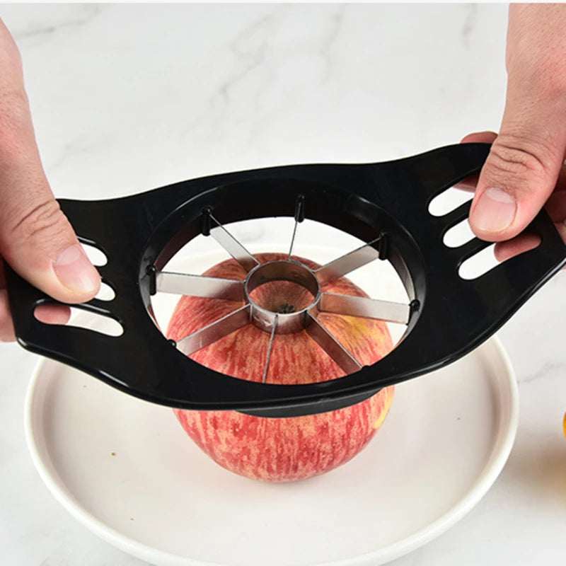1pc Stainless Steel Cutter Reusable Corer, Kitchen Divider, Creative Fruit Cutter Fruit Cutter, Kitchen Gadgets Kitchen Supplies