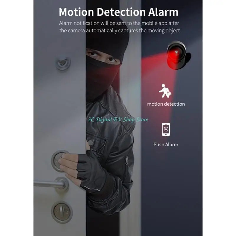 E74D Remote Access Security Camera Indoor Camera With Video Quality Intelligent Motions Alerts with APP Monitoring for Phone