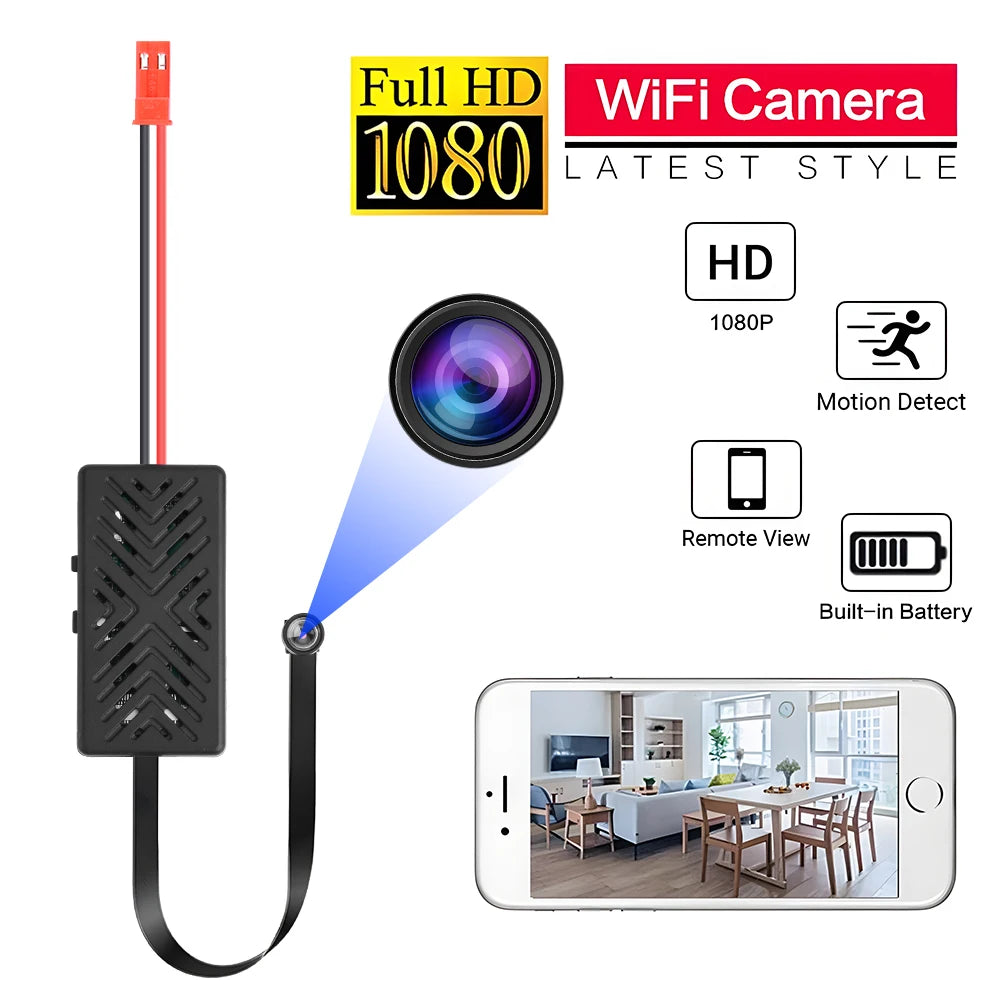 HD 1080P DIY Camera Wifi Remote View Mini Camera Home Security Motion detection Camcorder Remote Contro Video Recorder Cam