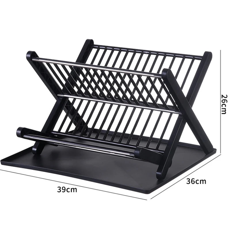 Kitchen Organizer Sink Dish Drying Rack Sink Drain Shelf Bowl Plates Shelf Storage Drawer Desktop Adjustable Holder Accessories