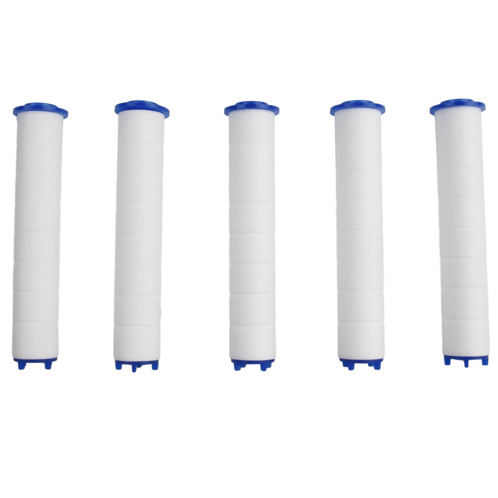 1pc / 5PCS Replacement Shower Head Cotton Filter Set Water Purification 11.5*2.5cm/4.53*0.98in For Shower Water Cleaning