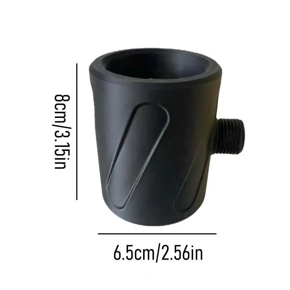 High Pressure Handheld Shower Head 3D Printed Flushing Cleaning Spiral Nozzle for Men Bathroom Accessories