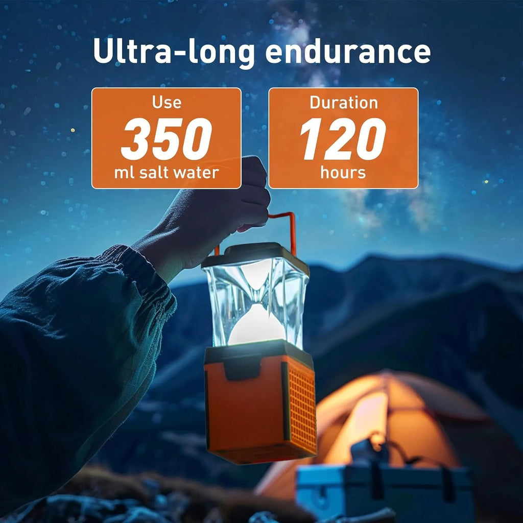Lanterns for Power Outages, LED Saltwater Camping Lights, 350 Lumens Environmentally Conscious Lighting, Emergency, Hurricane