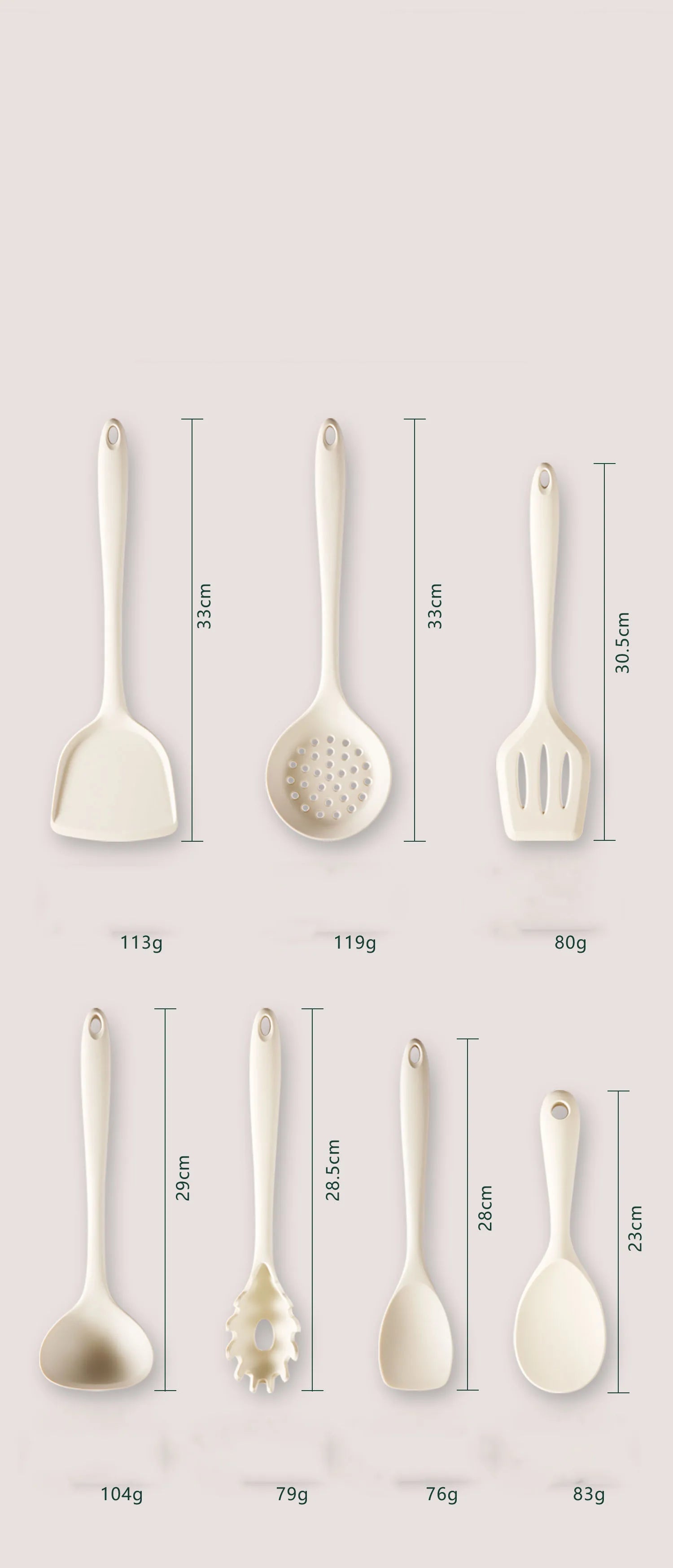 Silicone Kitchen Cooking Utensils Spatula Pasta Cookware Set Cooking Accessories Kitchen Utensils Kitchen Tools Kitchen Gadgets