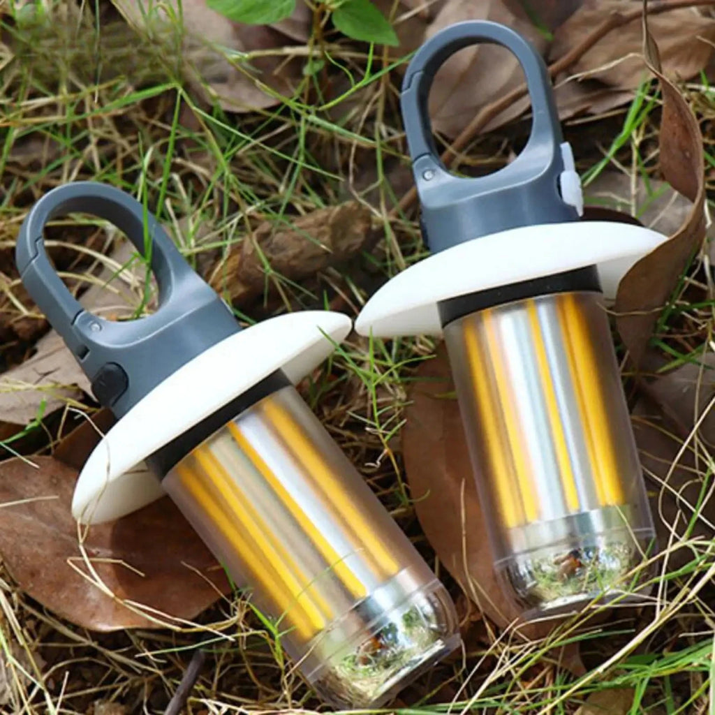 Camping Light Lightweight Handheld Torch  5 Lighting Modes Rechargeable Tent Lamp for Patio Climbing 8 Light Filaments