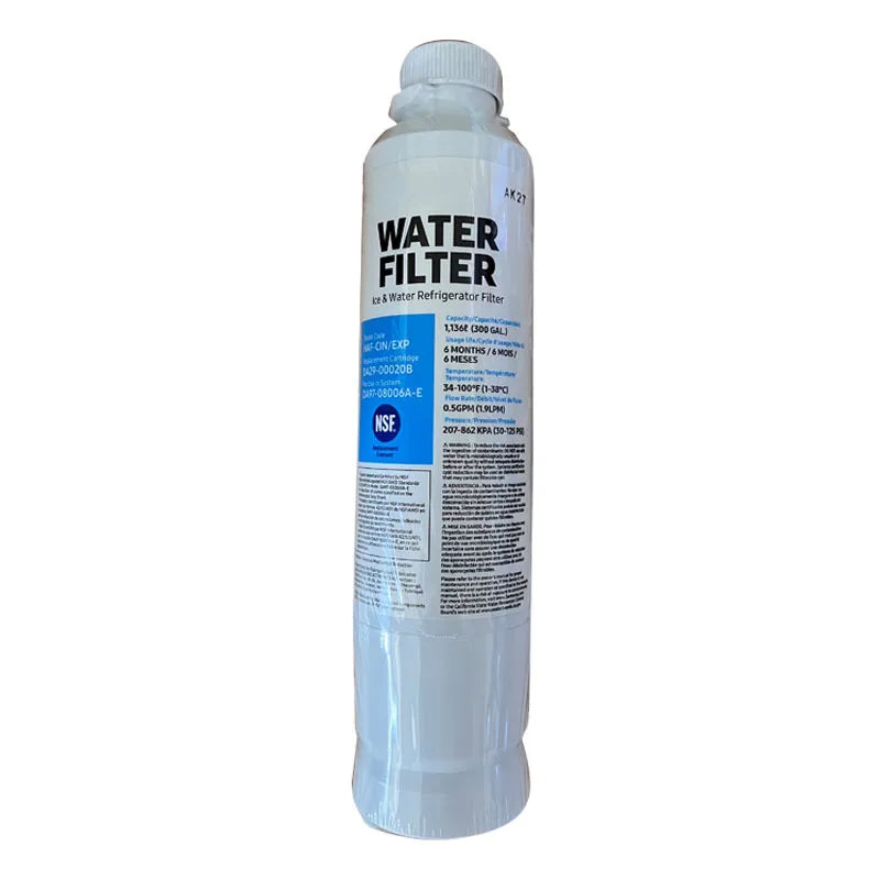 1Pcs 300GAL 1.9LPM 30-125PSI Ice Water Refrigerator Filter Element Water Filter For Use in System DA97-08006A-E HAF-CIN/EXP