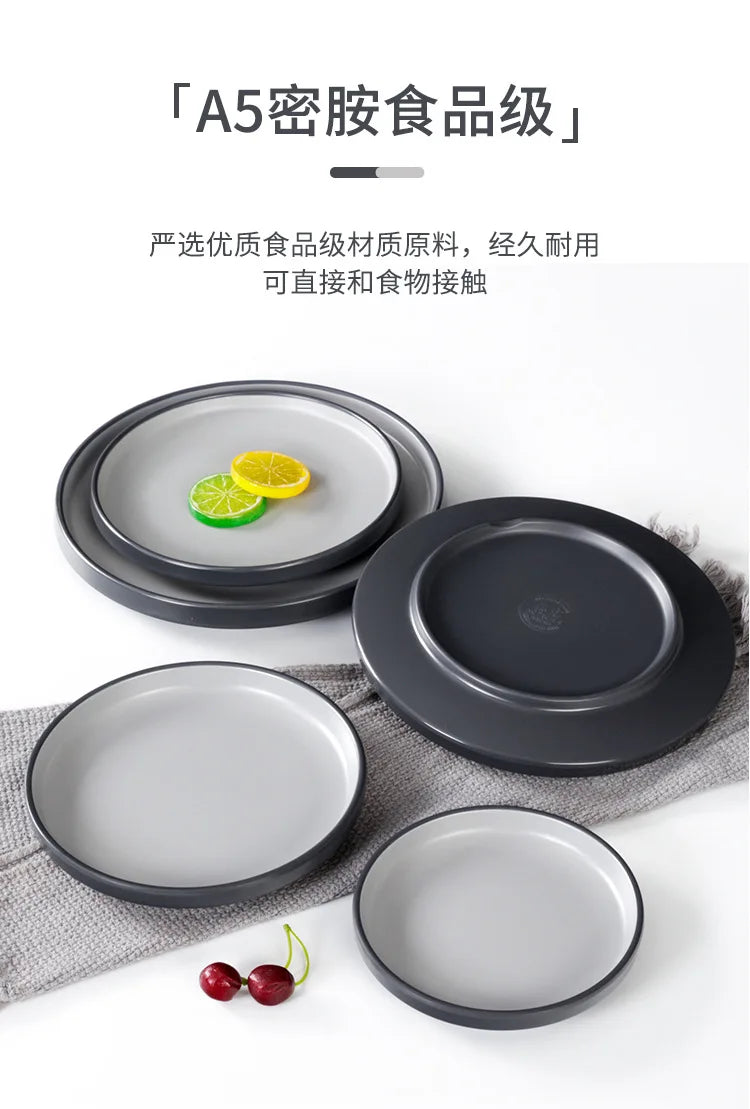 1PCS Tableware/high-end Cold Dish Plates/non Fragile Plates/bowls/sushi Plates, Japanese Style,A5 Food Grade Melamine