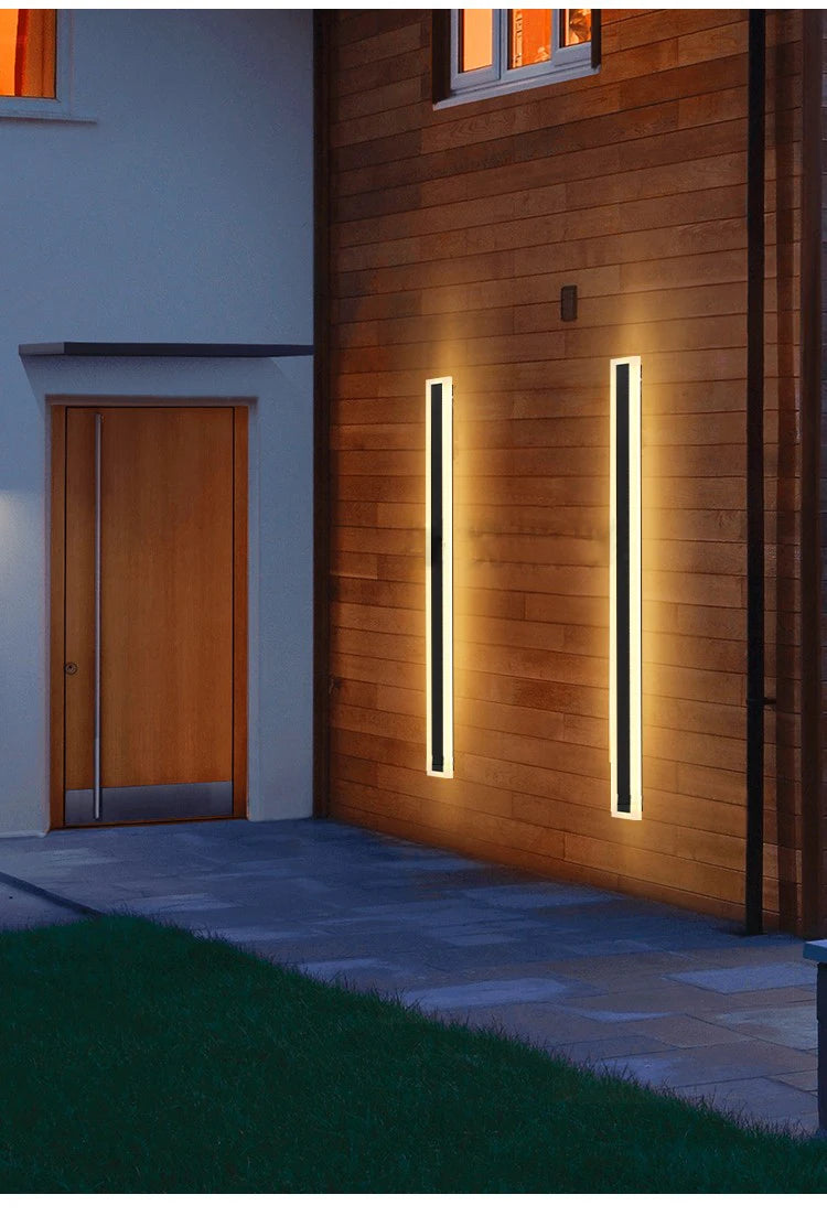 Outdoor Wall Light Garage Door Garden Decoration Porch Lamp Front Door Decor Lights IP65 Waterproof Anti-Water Wall Lighting