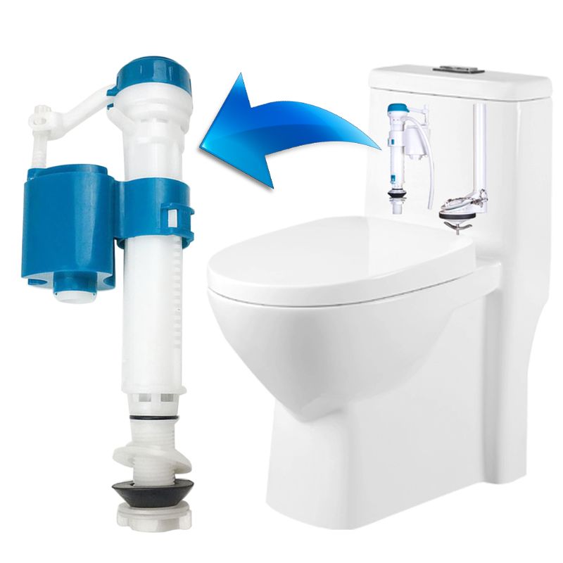 Bottom Entry Shank Inlet Adjustable Flush Push Button Water Cistern for Home Bathroom Toilet Tools
