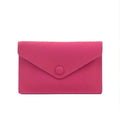 Customized Letters, Genuine Cowhide Leather, Women's Ultra-Thin Card Wallet, Women's Short Envelope, Women's Wallet