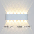 LED Wall Light Outdoor Waterproof IP65 Porch Garden Wall Lamp & Indoor Bedroom Bedside Decoration Lighting Lamp Aluminum