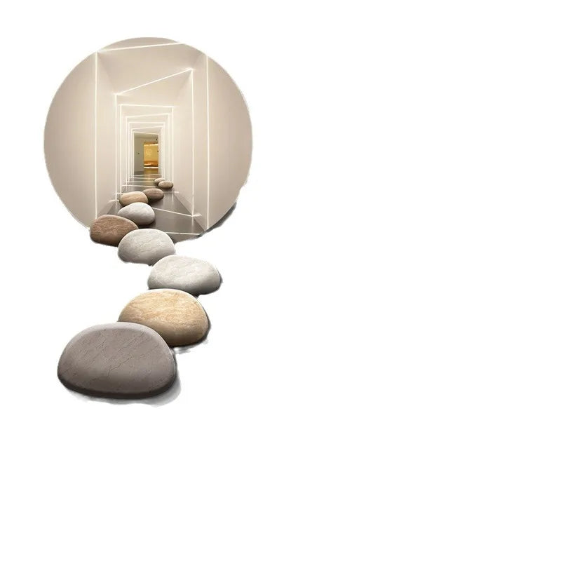 Decoration Painting Of The Entrance Hall Modern Light Luxury Hanging Painting Wall Lamps Extending Mural LED Lights Painting