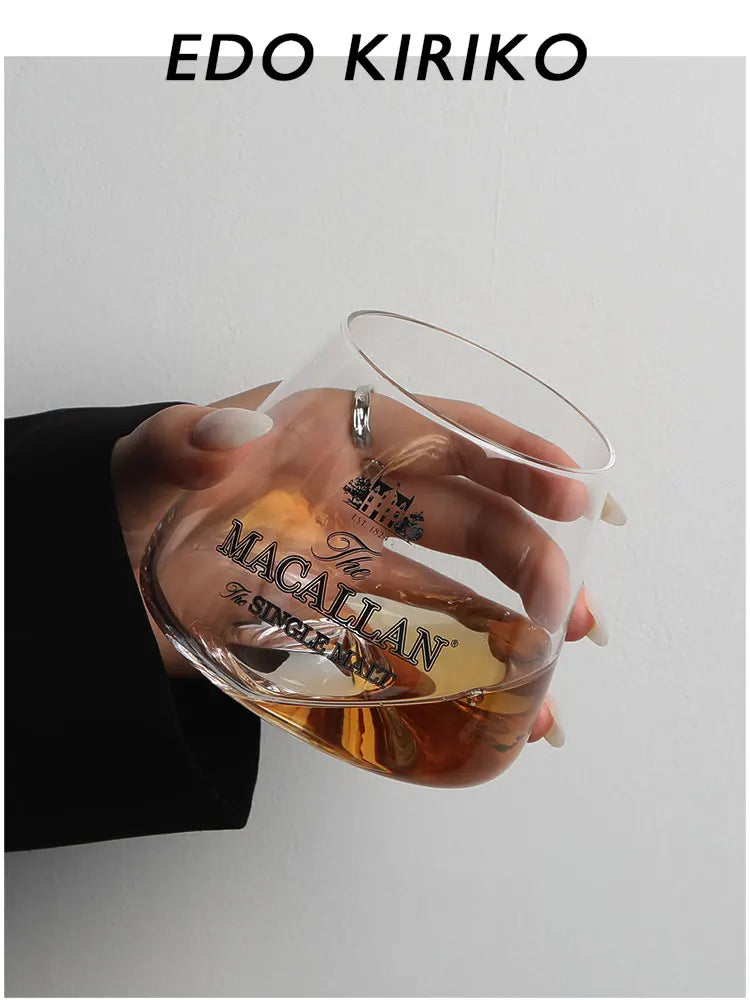 Fashion Whiskey Glasses, Scotch Whisky, Bourbon, Cocktails, RUM, Durable Whiskey Glasses