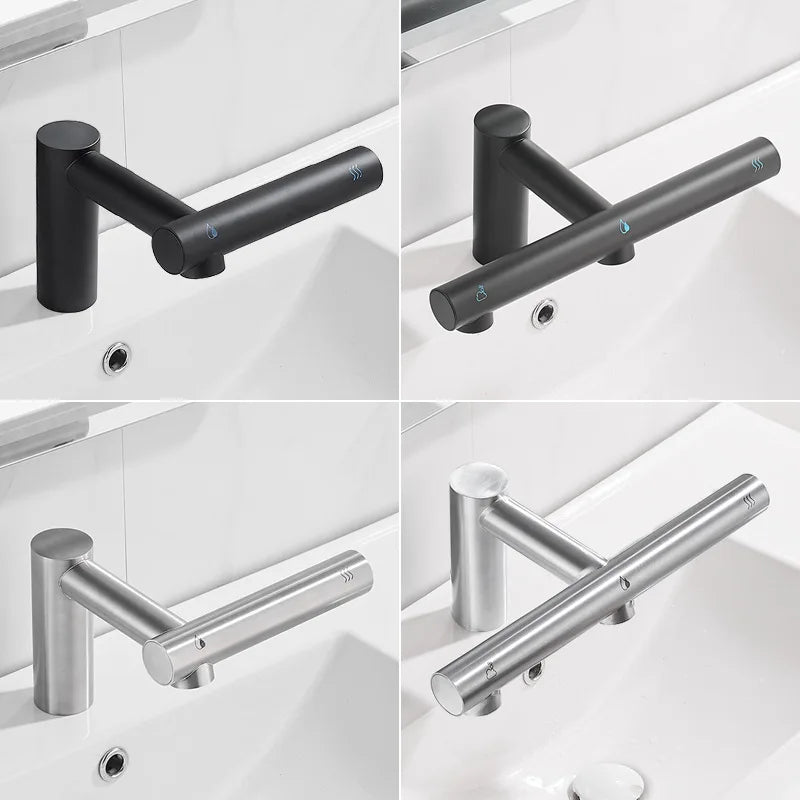 KEMAIDI Bathroom Faucets 3 in 1 Design Automatic Soap Dispenser Powerful Hand Washing Bathroom Hands Dryer Drying Machine Air